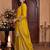 women ethnic motifs embroidered regular sequinned kurta with palazzos & with dupatta