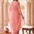 women ethnic motifs embroidered regular kurta with trousers & with dupatta