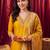 women ethnic motifs regular kurta with trousers & with dupatta