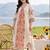 women floral printed regular cotton kurta with trousers & with dupatta