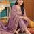 women ethnic motifs regular kurta with trousers & with dupatta