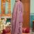 women ethnic motifs regular kurta with trousers & with dupatta