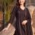 women regular cotton kurta with trousers & with dupatta