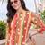 women printed regular cotton kurta with palazzos