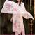 women floral embroidered regular thread work kurta with trousers & with dupatta