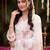 women floral embroidered regular thread work kurta with trousers & with dupatta