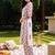 women ethnic motifs printed regular cotton kurta with trousers