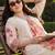 women floral printed regular cotton kurta with trousers