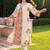 women floral printed regular cotton kurta with trousers