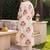 women floral printed regular cotton kurta with trousers
