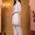 women floral embroidered regular thread work kurta with trousers