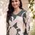 women floral printed regular kurta with trousers