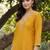 women ethnic motifs embroidered regular thread work kurta with trousers