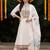 women floral embroidered regular thread work kurta with trousers & with dupatta