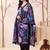 women floral printed regular kurta with trousers & with dupatta