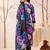 women floral printed regular kurta with trousers & with dupatta