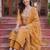 women ethnic motifs embroidered regular thread work liva kurta with trousers & with dupatta