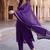 women regular thread work kurta with trousers & with dupatta