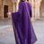 women regular thread work kurta with trousers & with dupatta