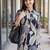 women floral printed regular cotton kurta with trousers