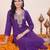 women ethnic motifs embroidered regular thread work kurta with trousers