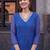 women leheriya printed regular kurti with trousers