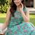 women floral printed regular cotton kurta with trousers