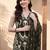 women printed regular cotton kurta with trousers & with dupatta