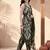 women printed regular cotton kurta with trousers & with dupatta