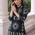 women ethnic motifs printed regular kurta with harem pants