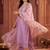 women ethnic motifs embroidered regular kurta with trousers & with dupatta