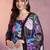women floral printed regular kurta with trousers & with dupatta