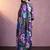 women floral printed regular kurta with trousers & with dupatta