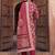 women floral printed regular cotton kurta with trousers & with dupatta