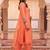 women regular thread work kurta with trousers & with dupatta