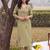 women floral embroidered regular thread work kurta with trousers