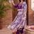 women ethnic motifs embroidered regular thread work kurta with patiala & with dupatta
