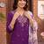 women ethnic motifs embroidered regular thread work kurta with patiala & with dupatta