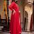 women embroidered regular thread work kurta with trousers & with dupatta
