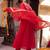 women embroidered regular thread work kurta with trousers & with dupatta