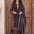 women floral embroidered regular thread work kurta with trousers & with dupatta