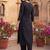women floral embroidered regular thread work kurta with trousers & with dupatta