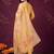 women floral regular thread work cotton kurta with trousers & with dupatta