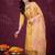 women floral regular thread work cotton kurta with trousers & with dupatta