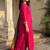 women regular thread work kurta with trousers & with dupatta
