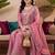 women ethnic motifs embroidered regular sequinned kurta with palazzos & with dupatta