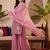 women ethnic motifs embroidered regular sequinned kurta with palazzos & with dupatta