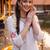 women floral printed regular cotton kurta with trousers & with dupatta
