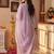 ethnic motifs embroidered mirror work liva kurta with trousers & dupatta