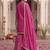 women ethnic motifs embroidered regular kurta with sharara & with dupatta